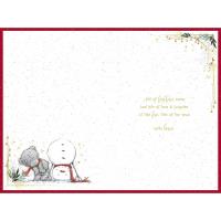 Amazing Daddy Me to You Bear Christmas Card Extra Image 1 Preview